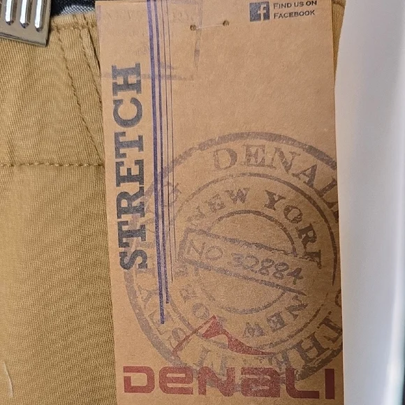 Men's Tan Cargo Shorts - Picture 2 of 6